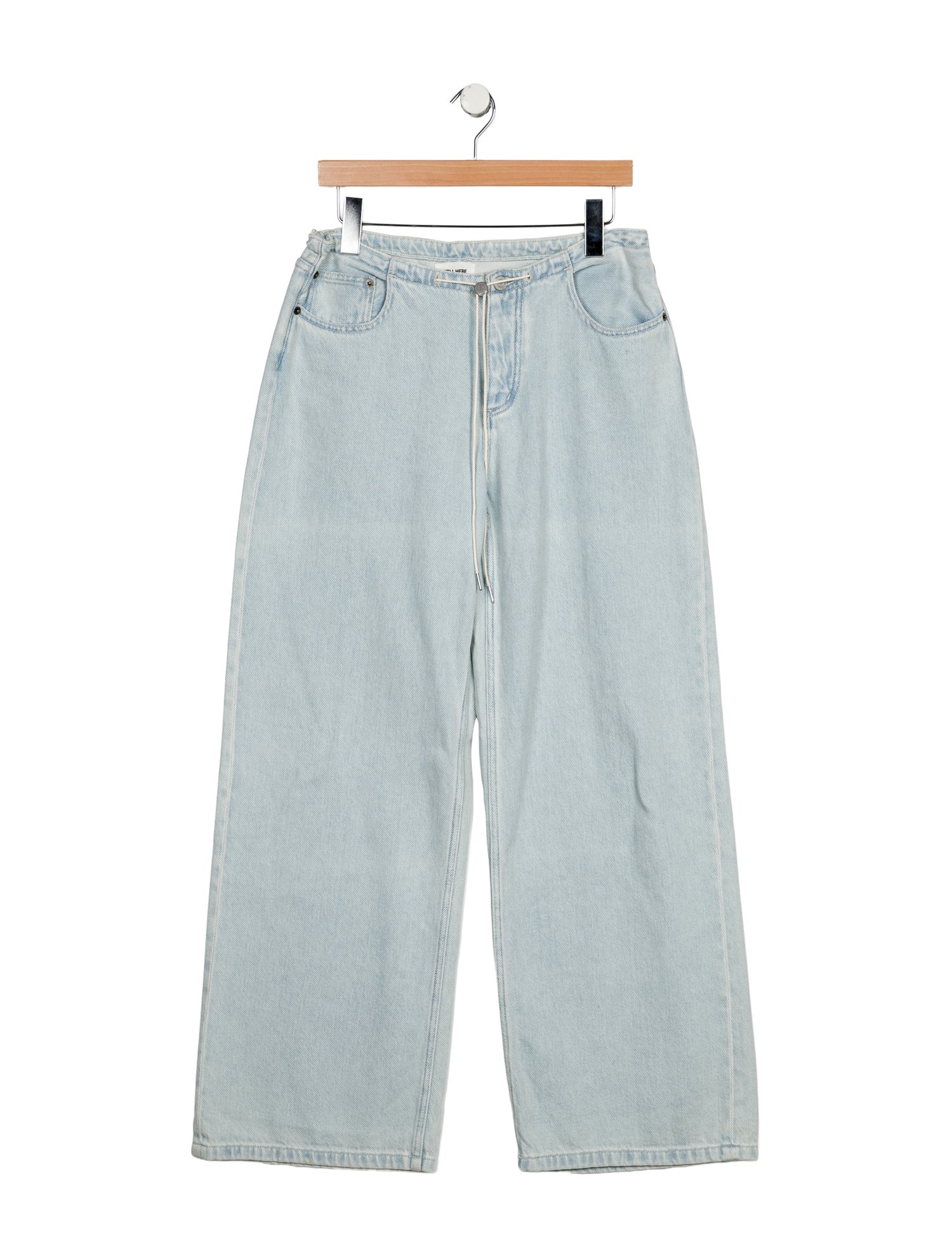 Still Here Mid-Rise Wide Leg Jeans