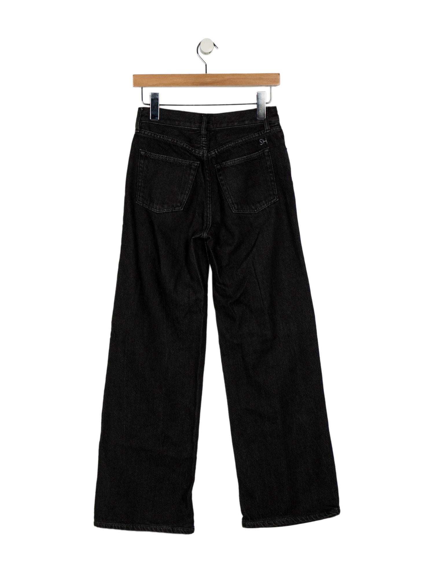 Still Here Mid-Rise Wide Leg Jeans