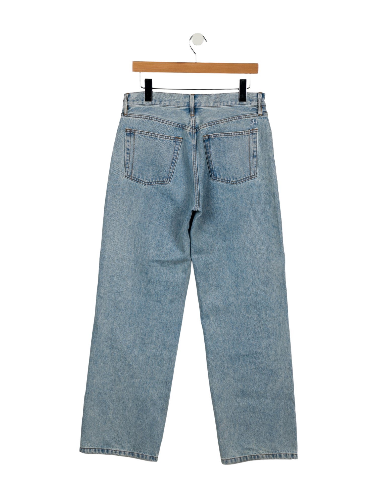 Still Here Mid-Rise Wide Leg Jeans
