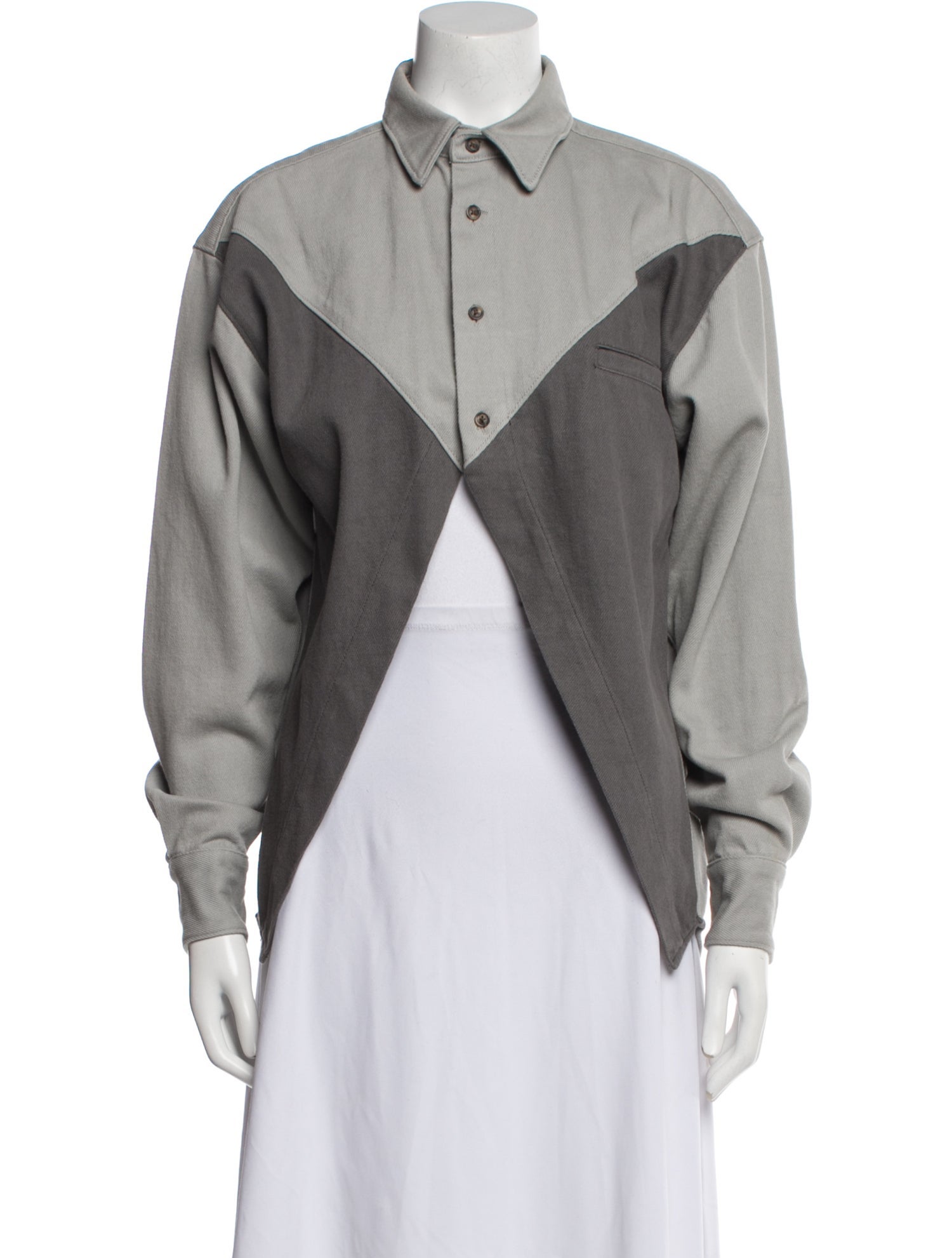 Still Here Colorblock Pattern Jacket