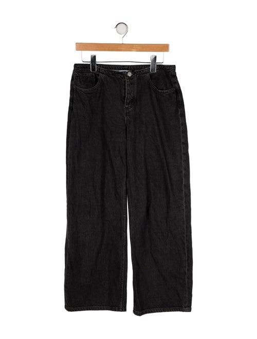 Still Here Mid-Rise Wide Leg Jeans