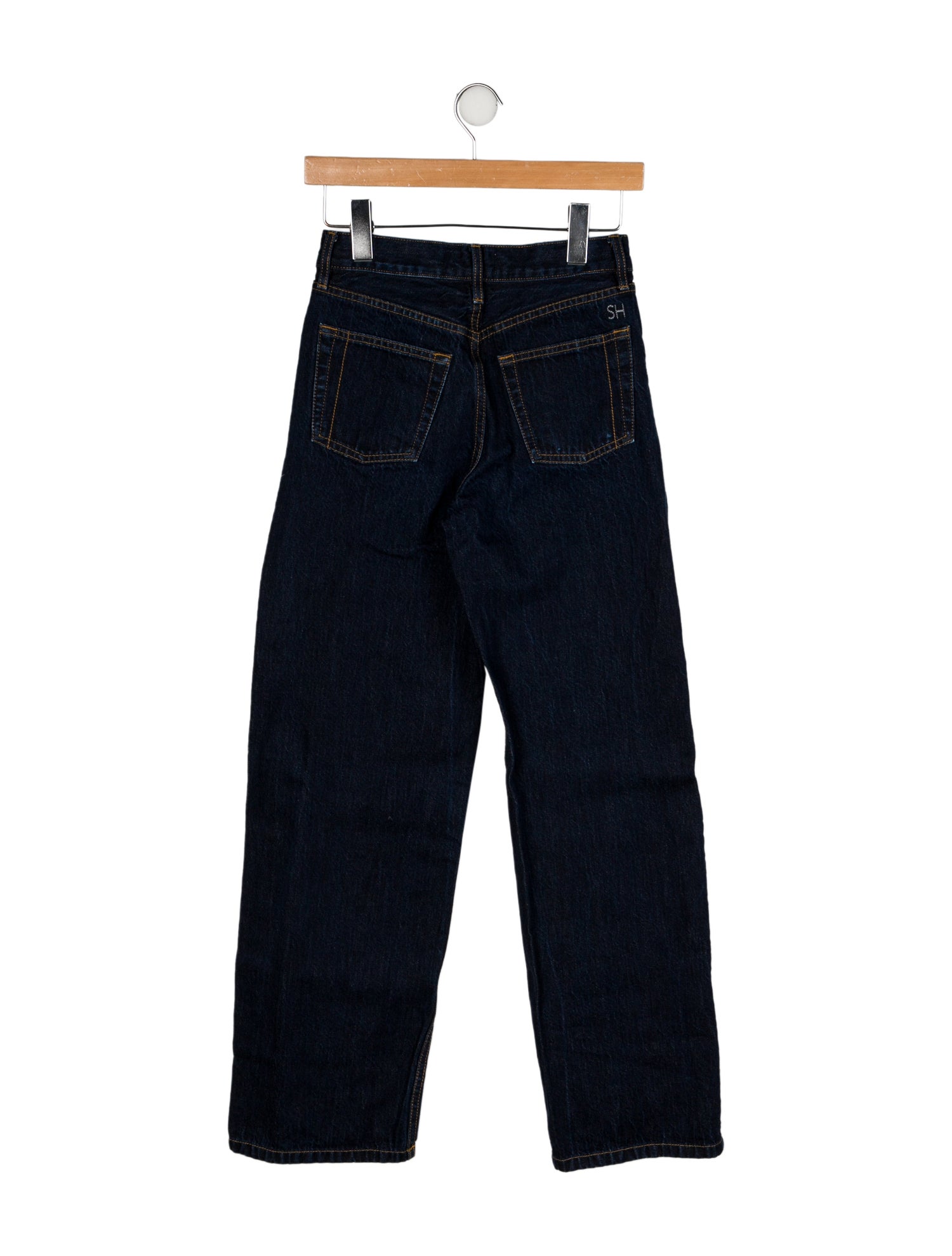 Still Here Mid-Rise Straight Leg Jeans
