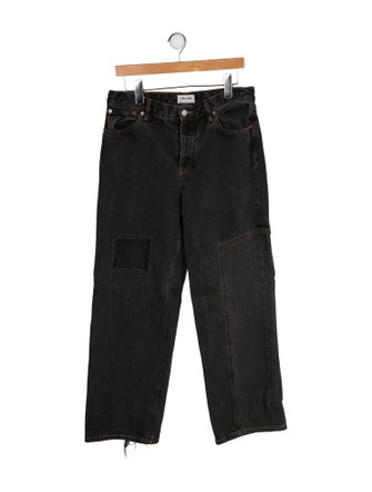Still Here Mid-Rise Wide Leg Jeans