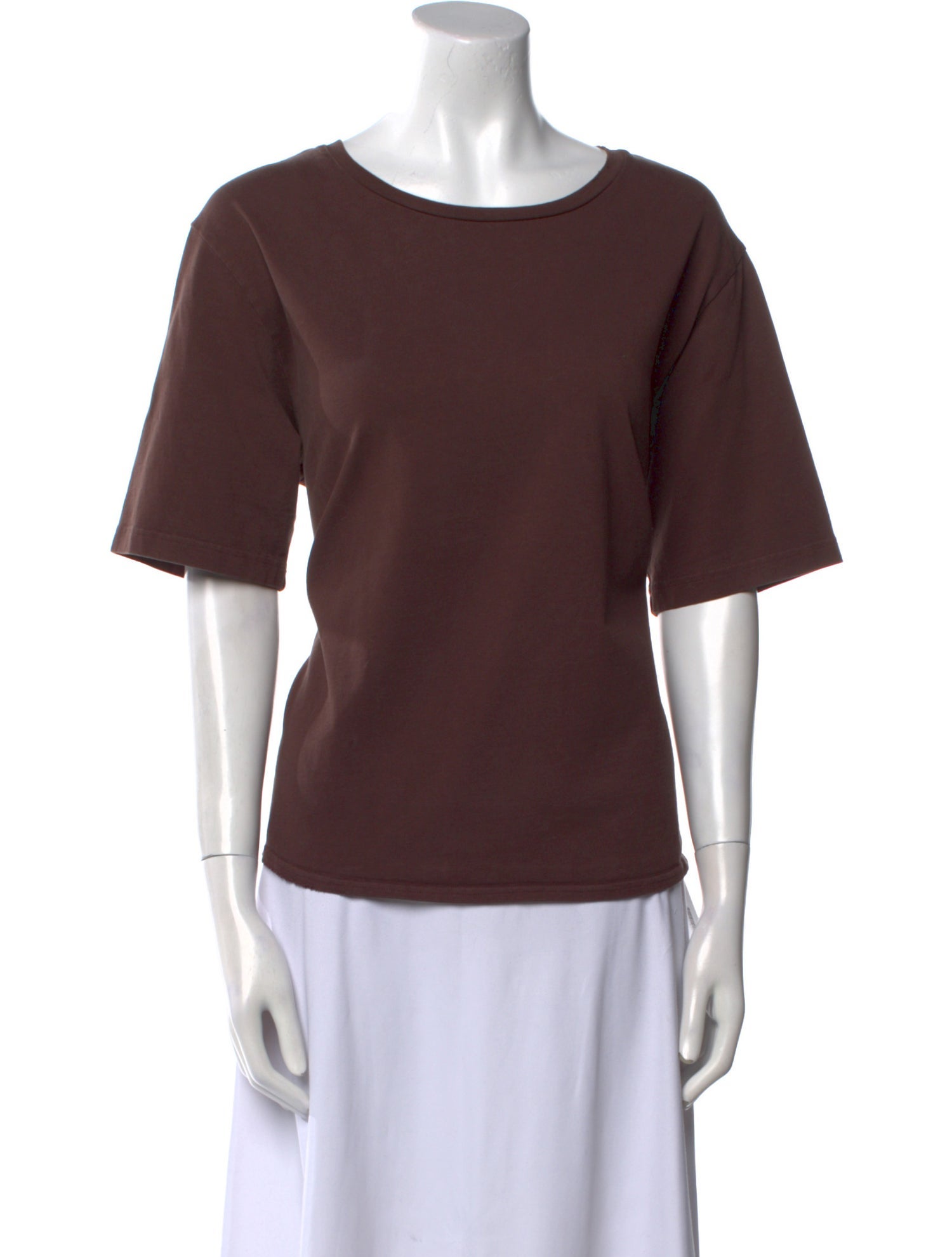Still Here Bateau Neckline Short Sleeve T-Shirt