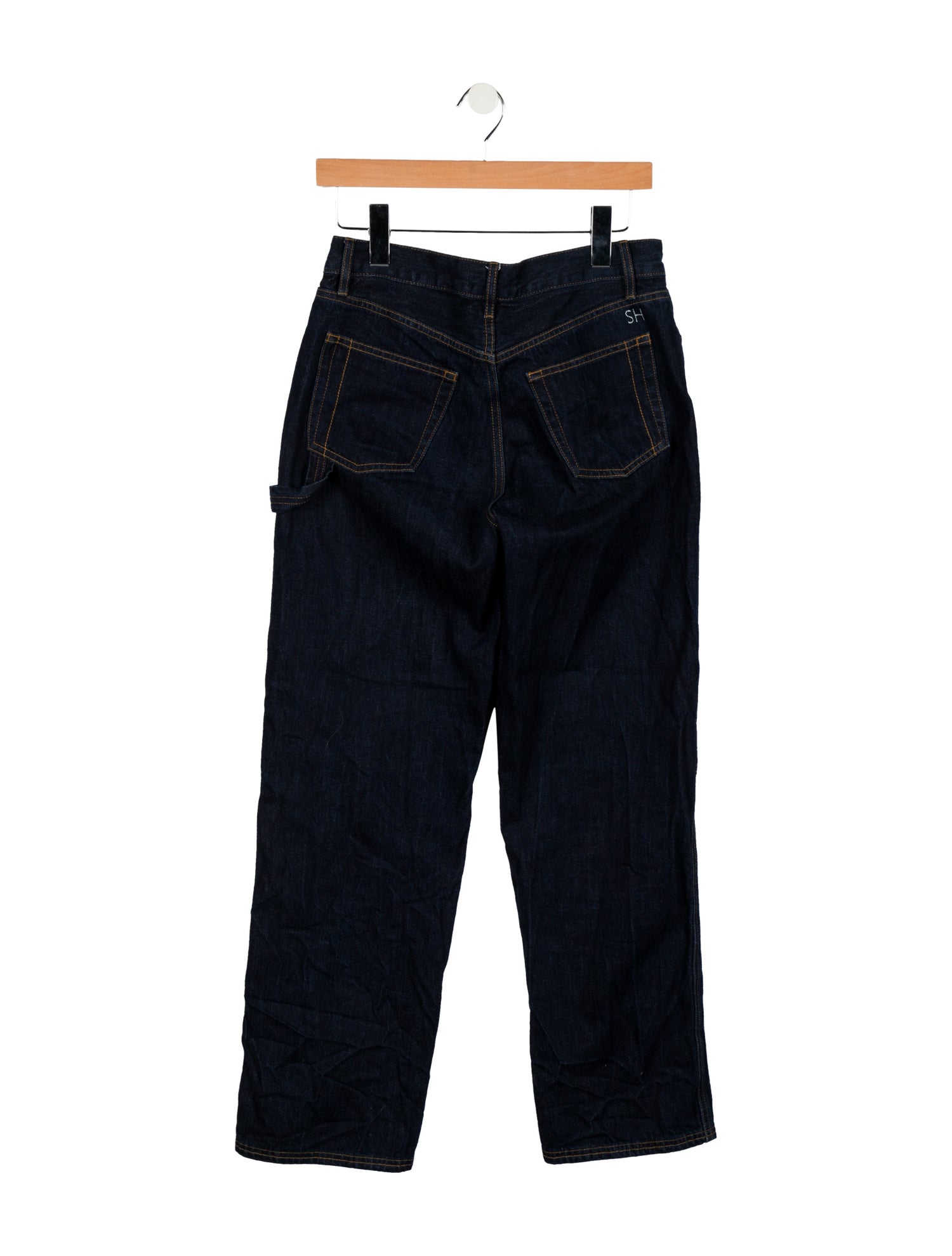 Still Here Mid-Rise Straight Leg Jeans