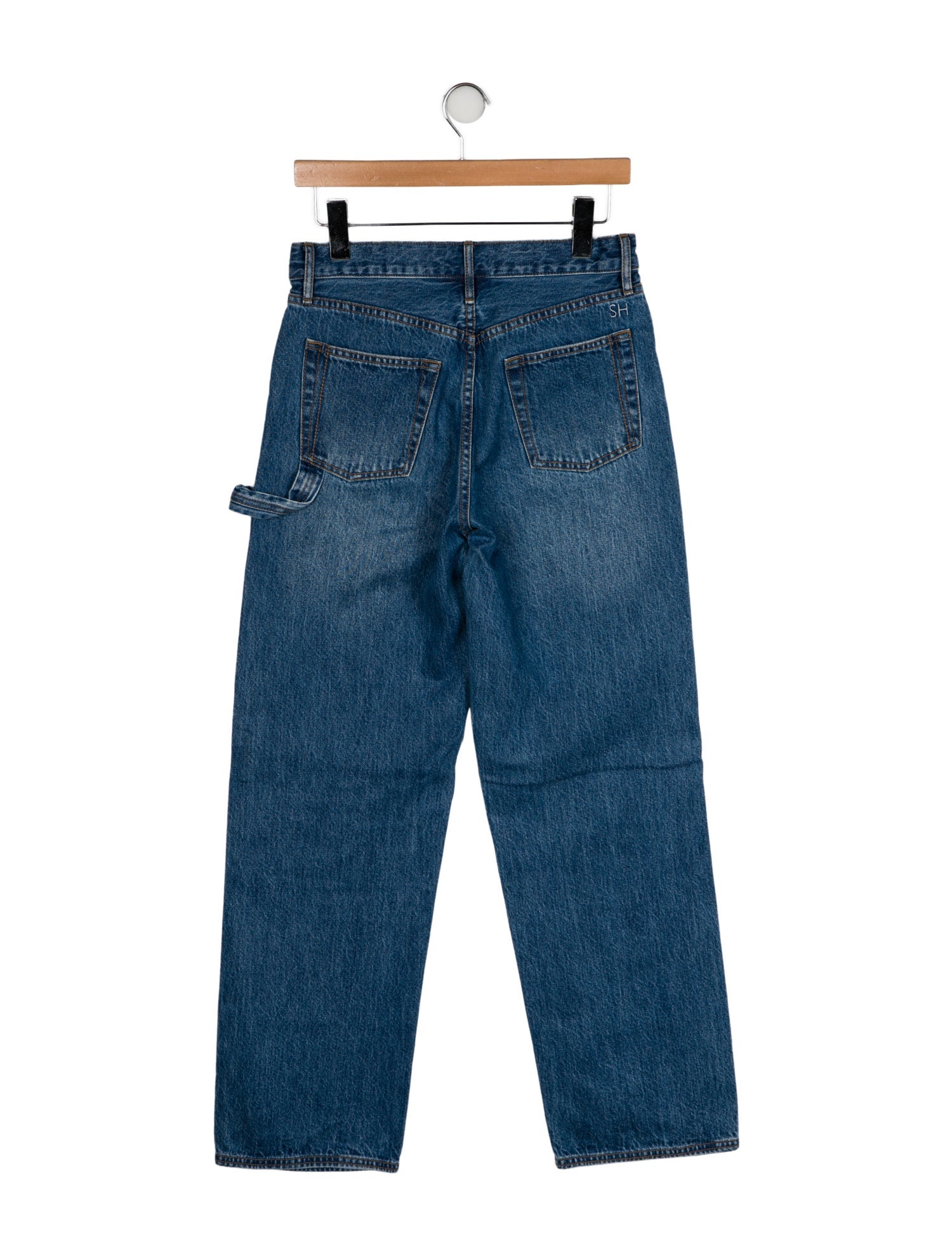 Still Here Mid-Rise Wide Leg Jeans