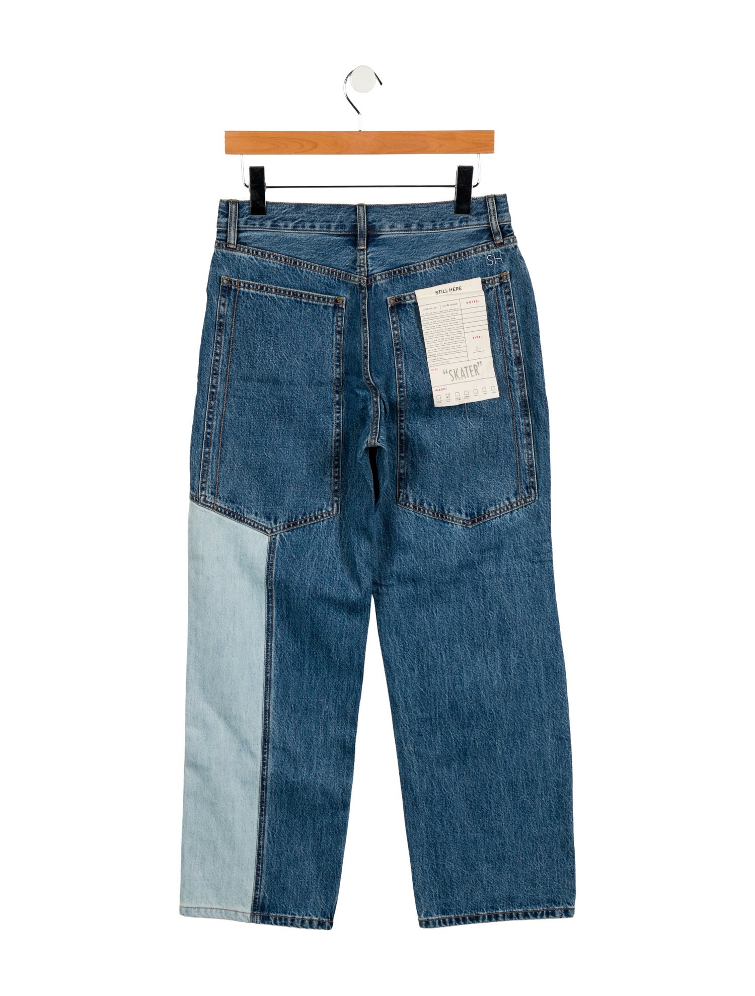 Still Here Mid-Rise Wide Leg Jeans w/ Tags