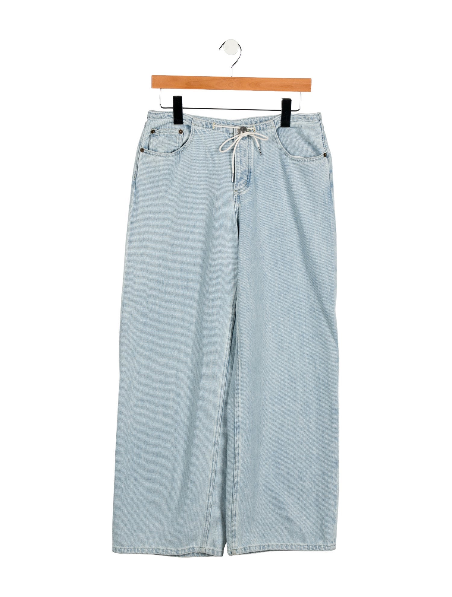 Still Here Mid-Rise Wide Leg Jeans