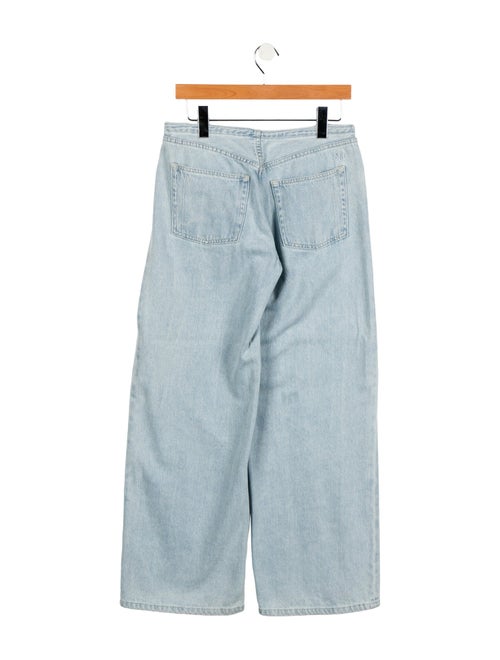 Still Here Mid-Rise Wide Leg Jeans