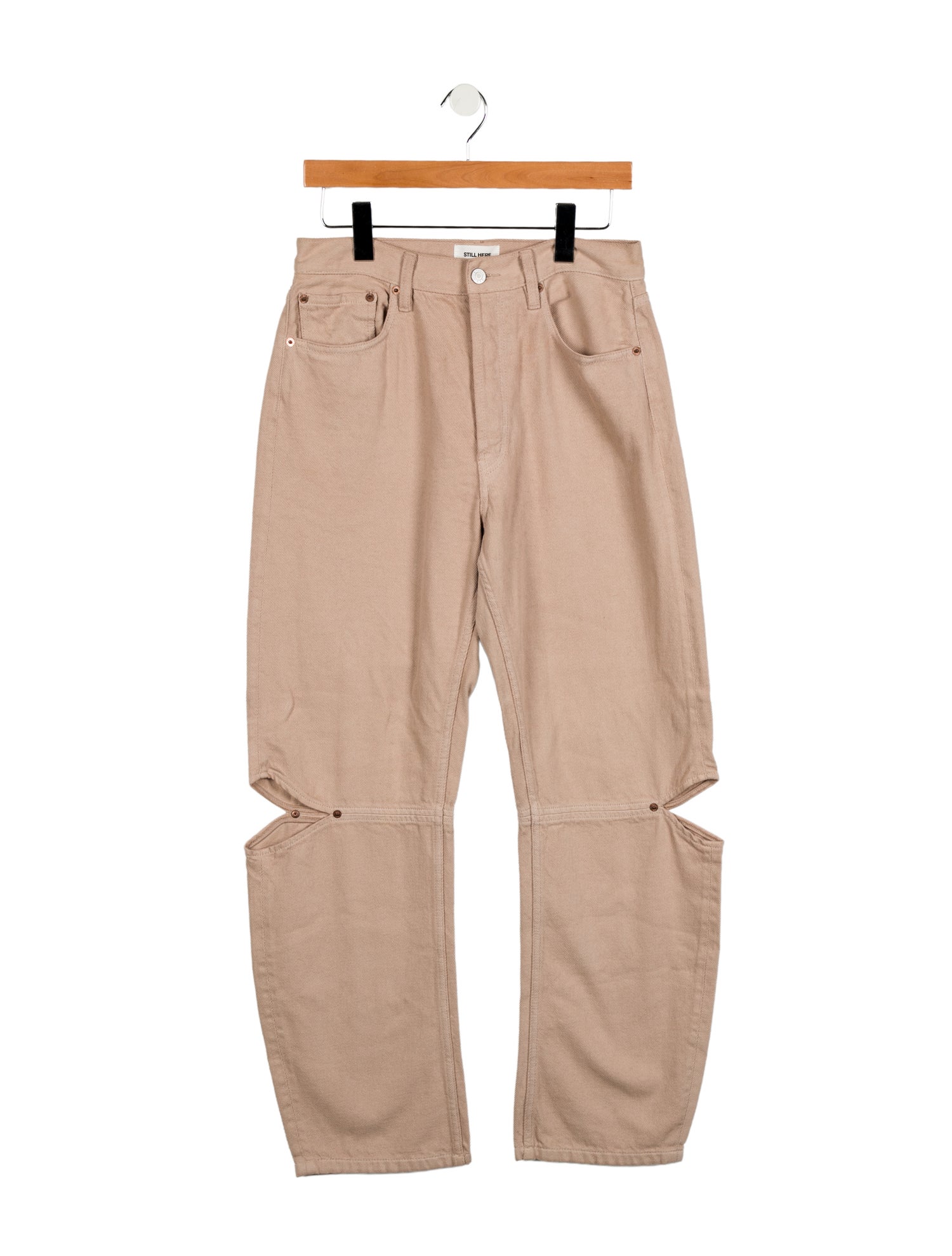 Still Here High-Rise Wide Leg Jeans