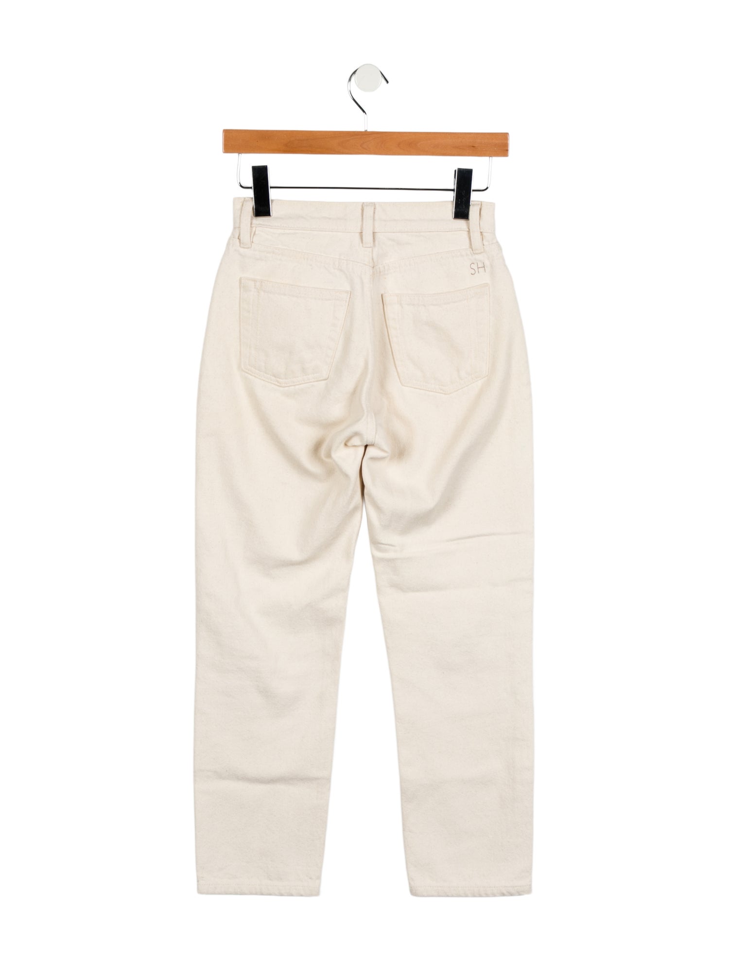 Still Here Mid-Rise Straight Leg Jeans