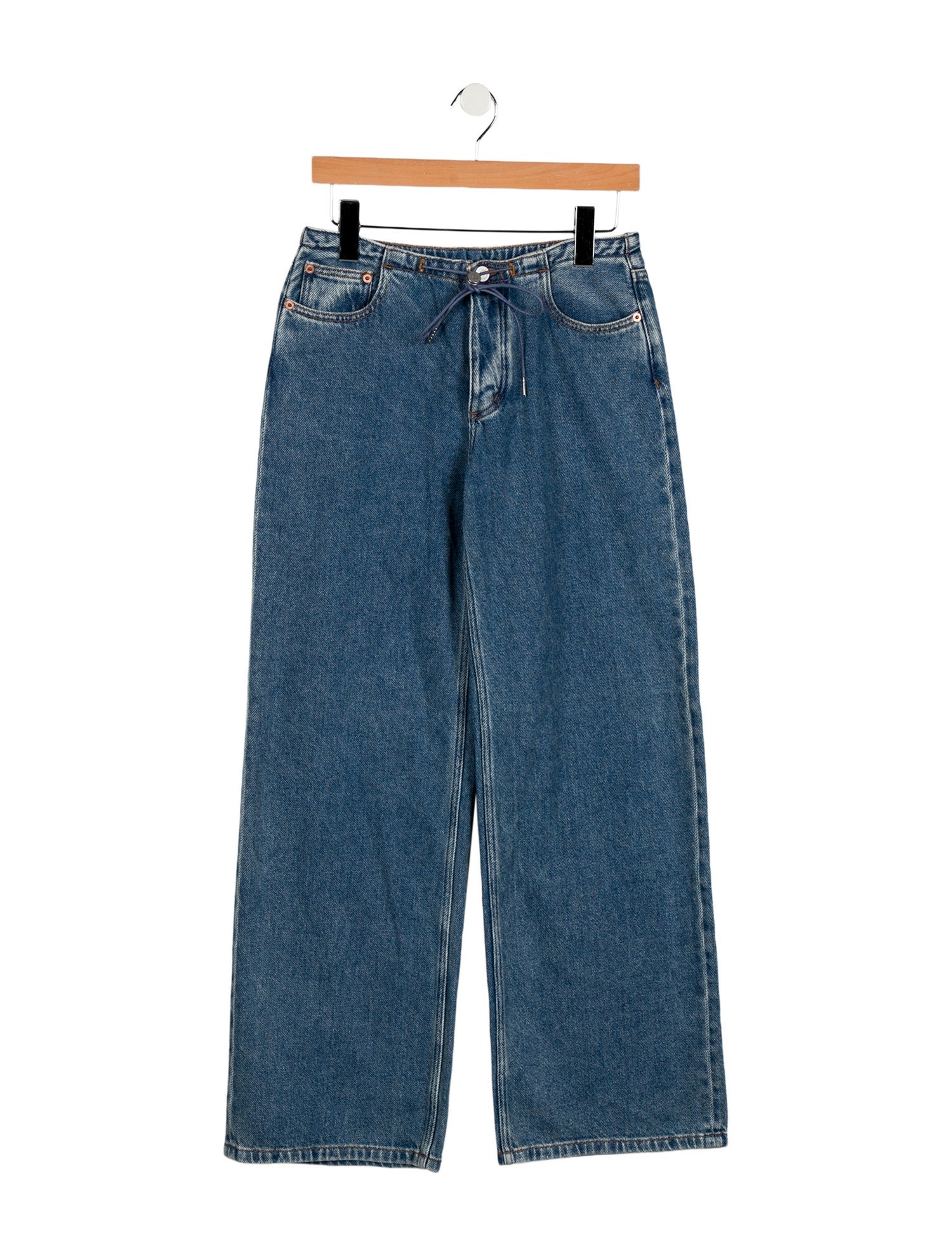 Still Here Mid-Rise Wide Leg Jeans