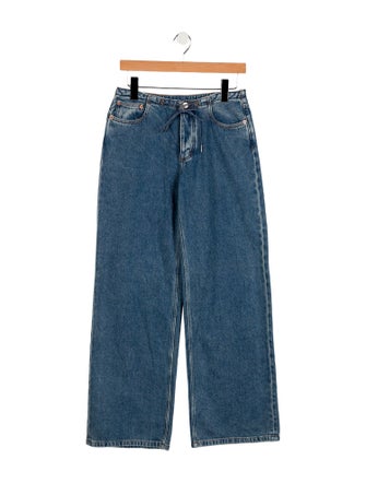 Still Here Mid-Rise Wide Leg Jeans