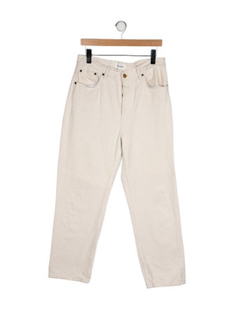 Still Here High-Rise Straight Leg Jeans