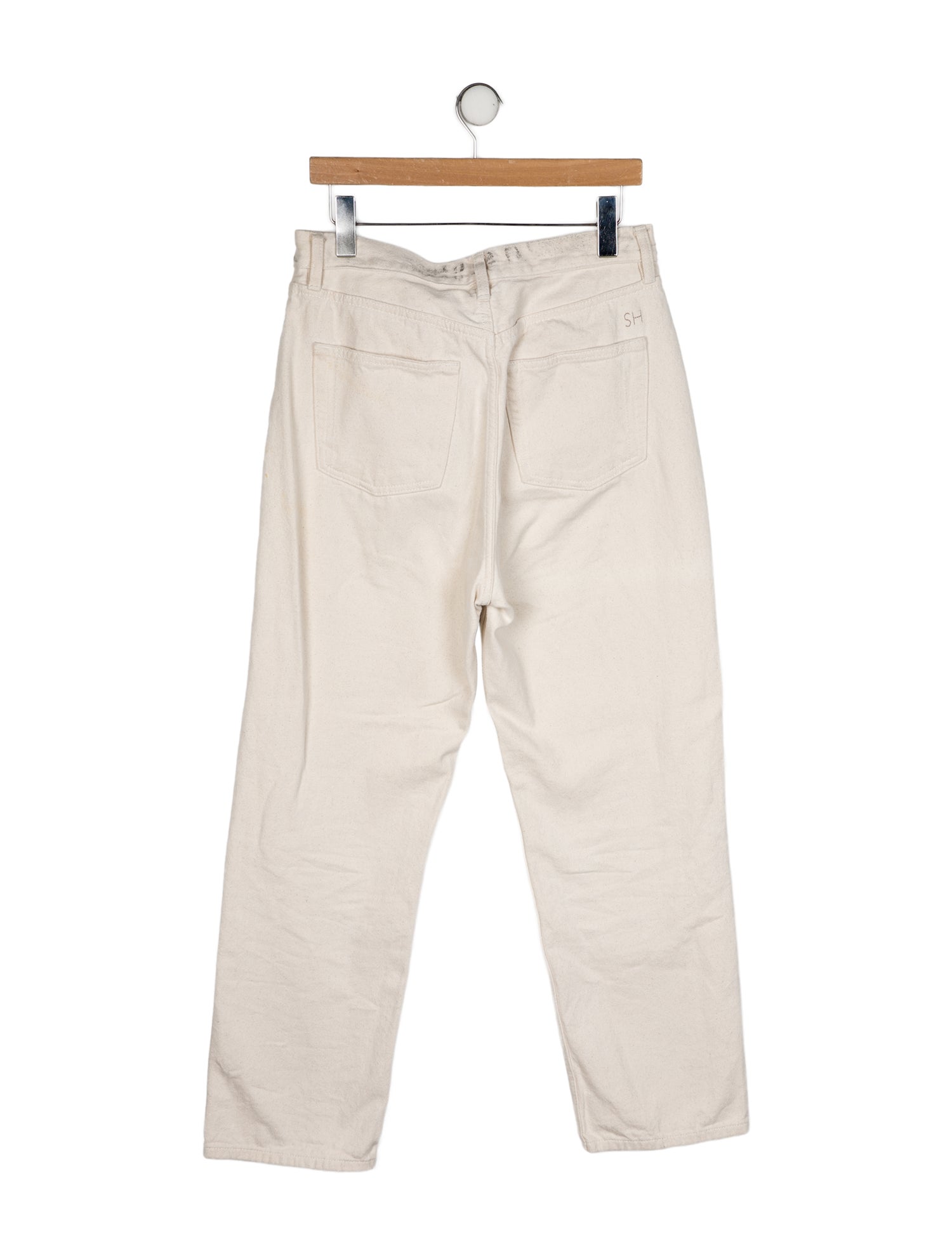 Still Here High-Rise Straight Leg Jeans