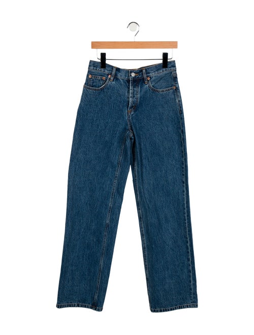 Still Here Mid-Rise Wide Leg Jeans
