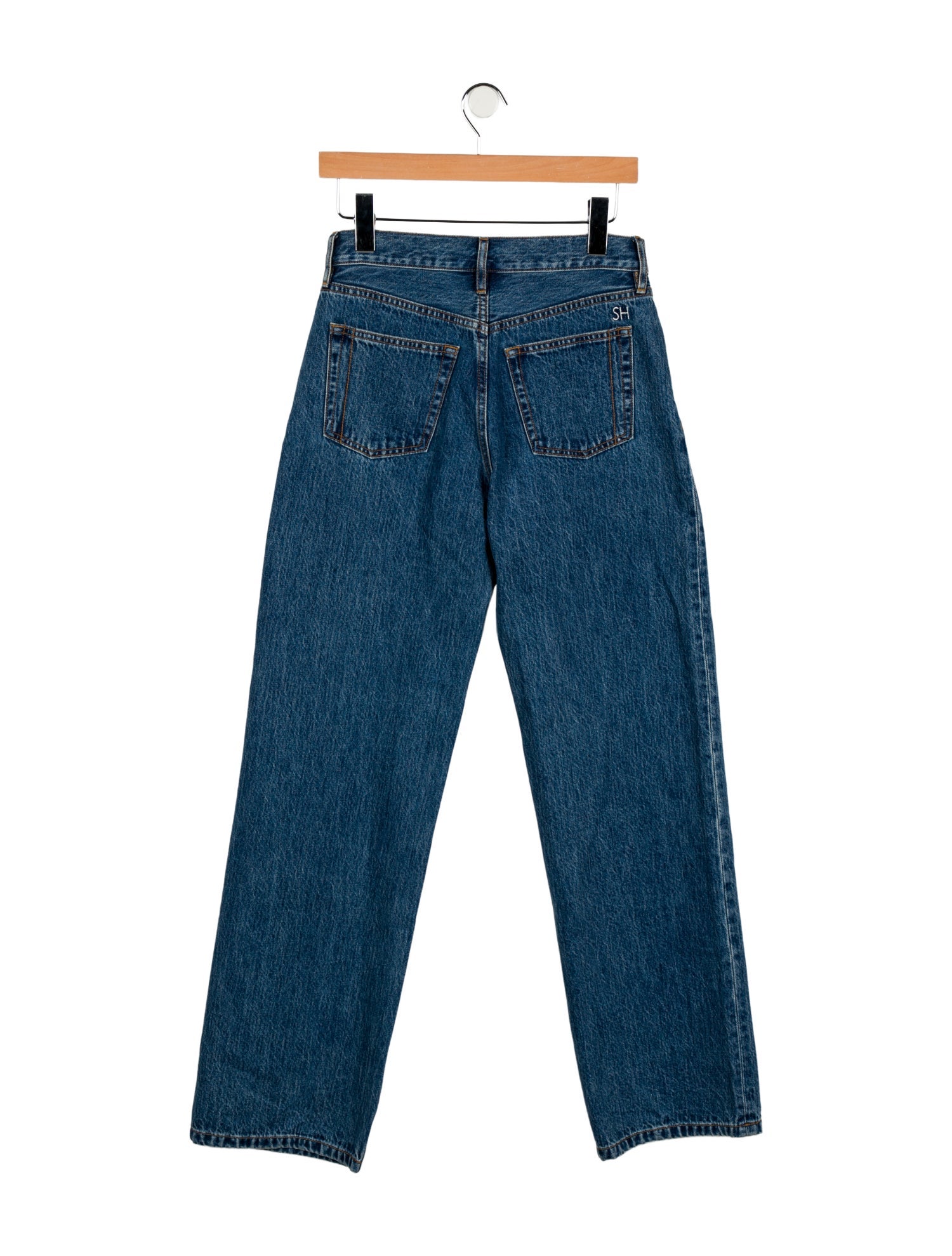 Still Here Mid-Rise Wide Leg Jeans