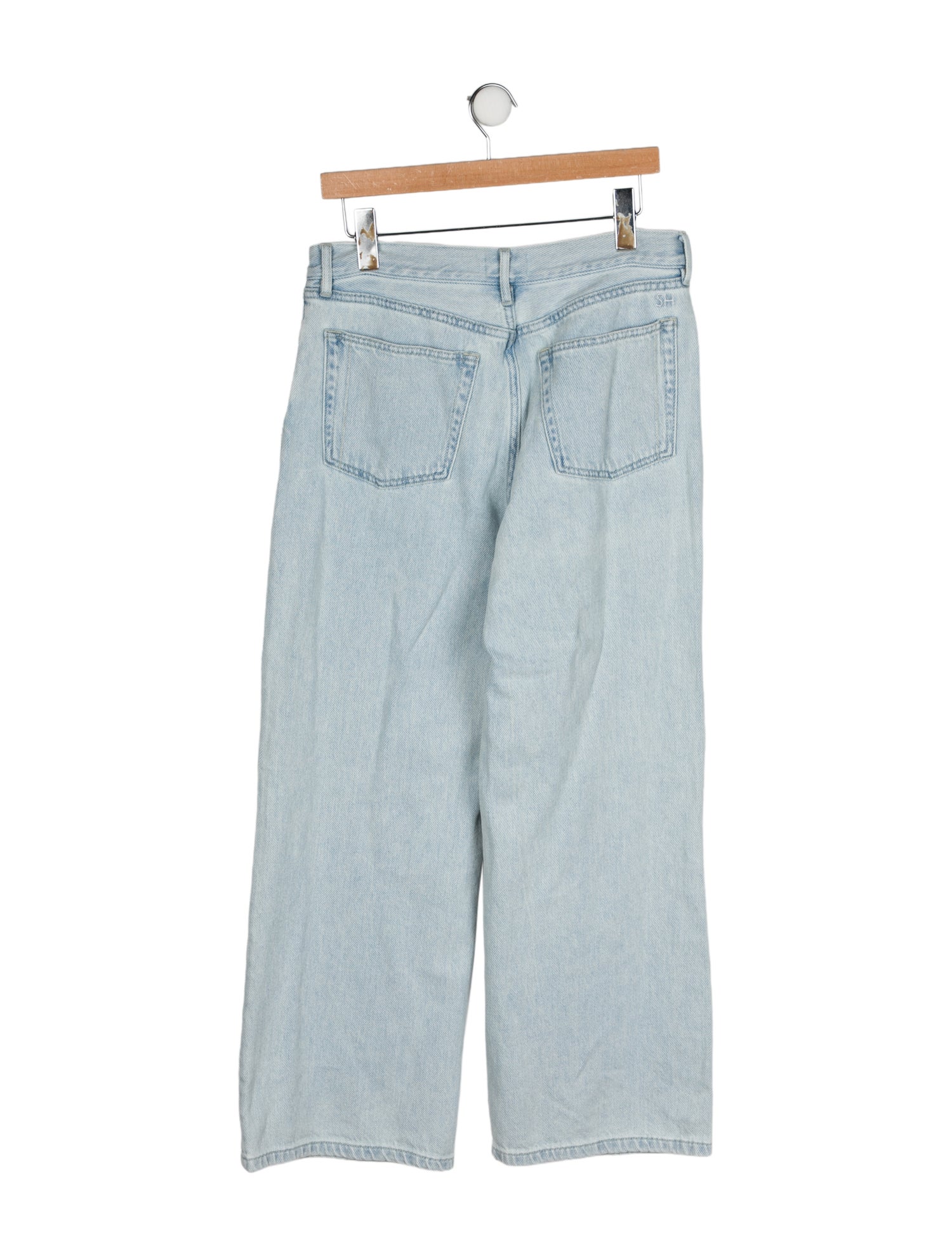 Still Here High-Rise Wide Leg Jeans