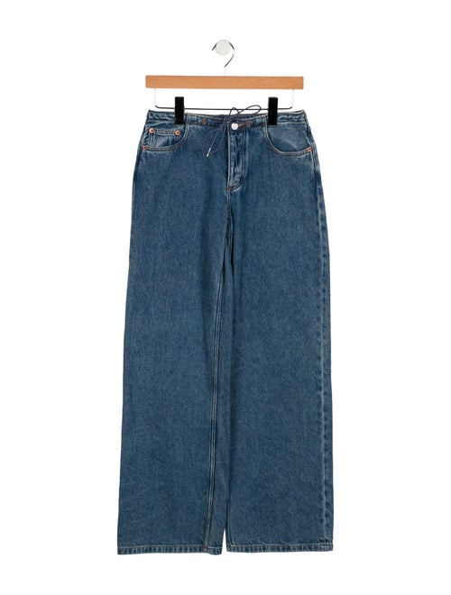 Still Here Mid-Rise Wide Leg Jeans