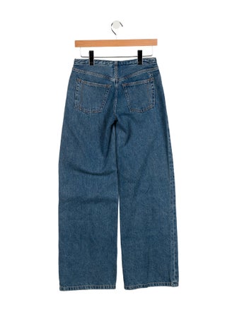 Still Here Mid-Rise Wide Leg Jeans