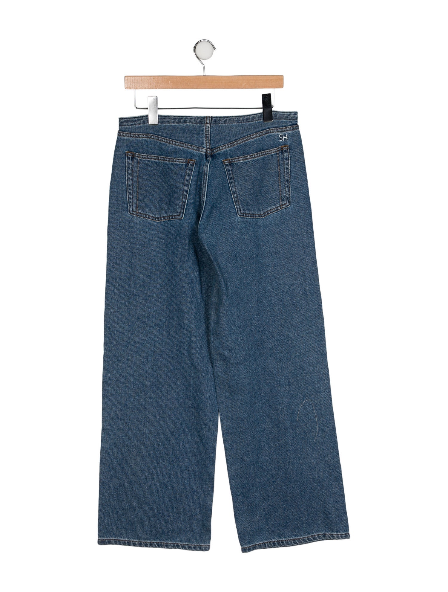 Still Here Mid-Rise Wide Leg Jeans