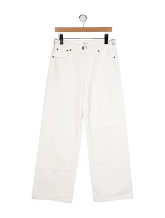 Still Here High-Rise Wide Leg Jeans