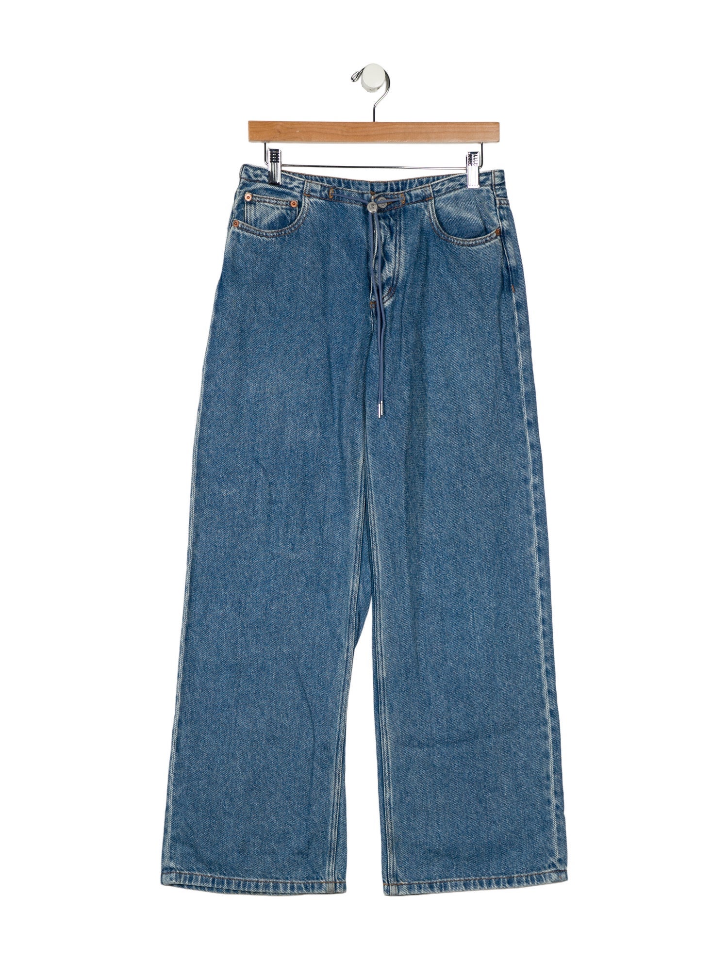 Still Here Mid-Rise Wide Leg Jeans
