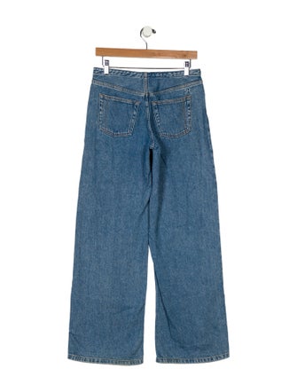 Still Here Mid-Rise Wide Leg Jeans