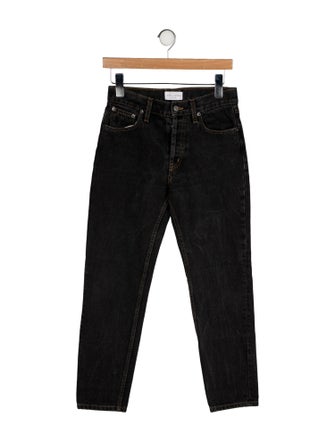 Still Here Mid-Rise Straight Leg Jeans