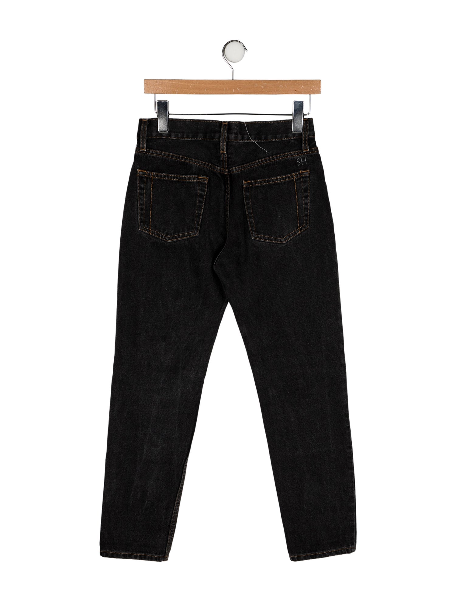 Still Here Mid-Rise Straight Leg Jeans