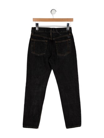 Still Here Mid-Rise Straight Leg Jeans