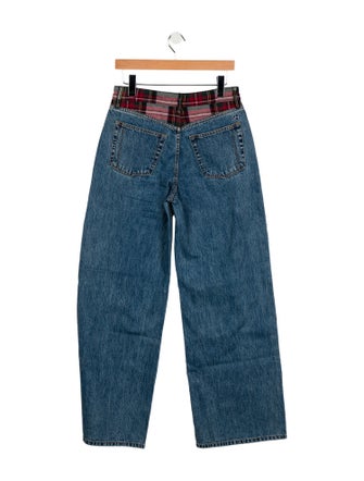 Still Here High-Rise Wide Leg Jeans