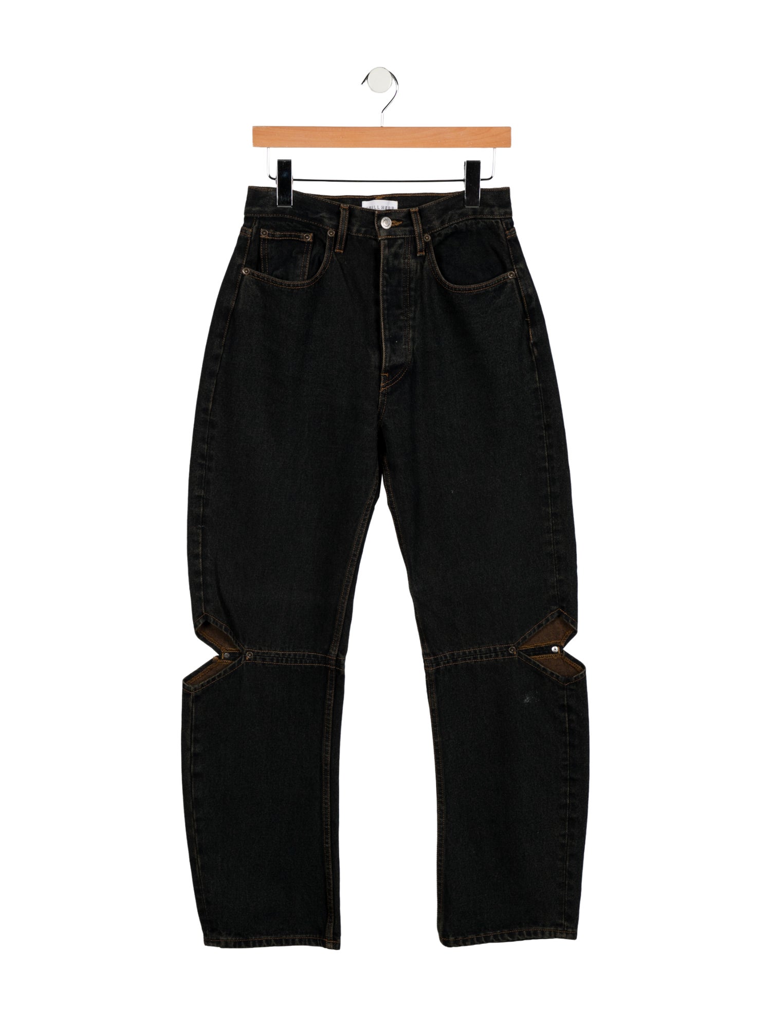 Still Here High-Rise Wide Leg Jeans