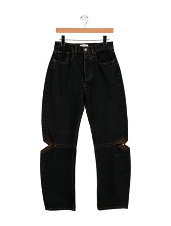 Still Here High-Rise Wide Leg Jeans