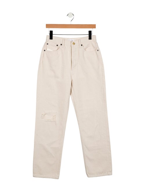 Still Here Mid-Rise Straight Leg Jeans