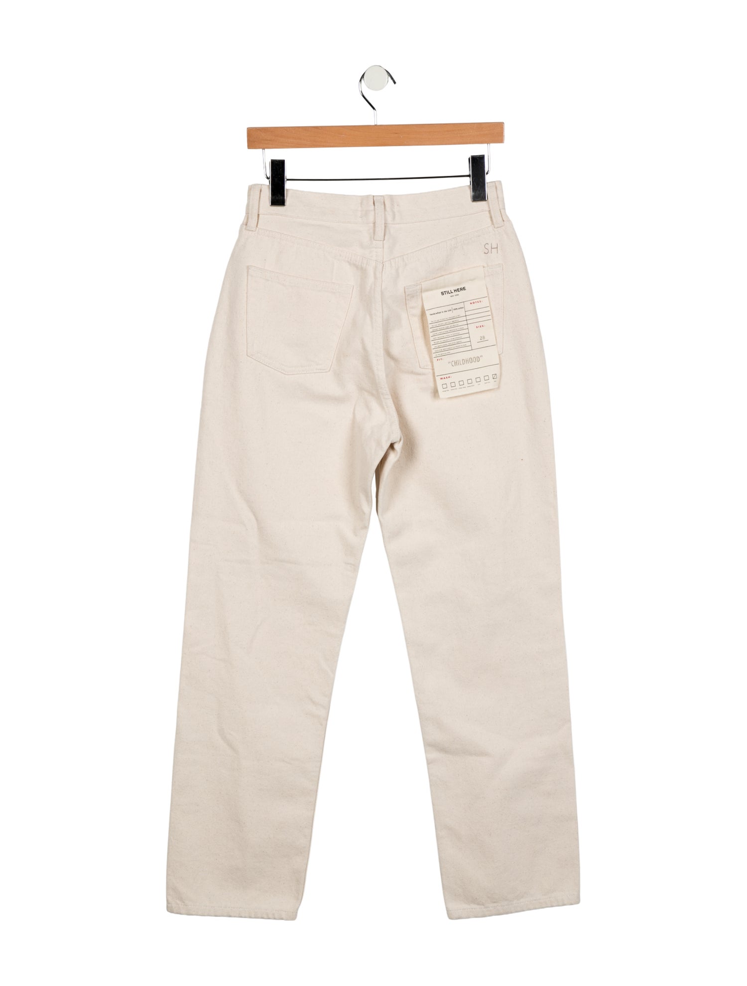 Still Here Mid-Rise Straight Leg Jeans