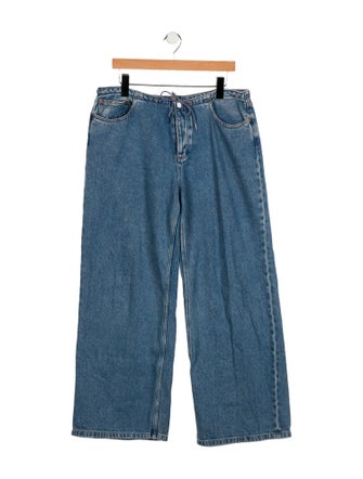 Still Here Mid-Rise Wide Leg Jeans