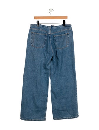 Still Here Mid-Rise Wide Leg Jeans