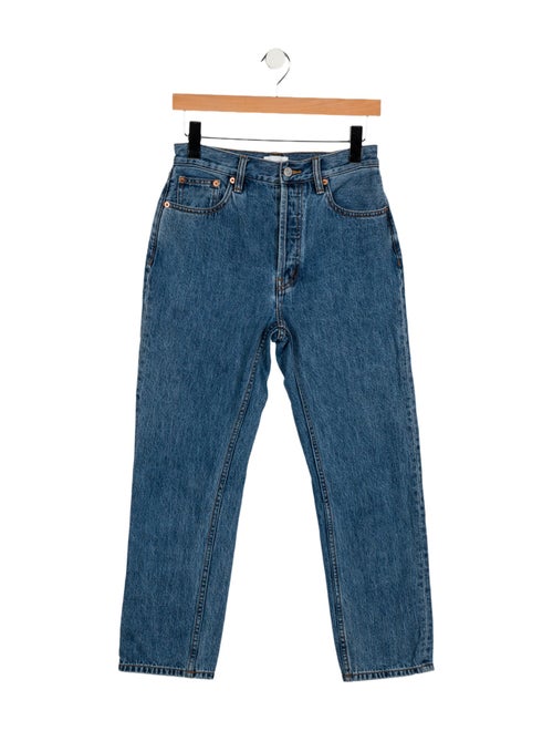 Still Here High-Rise Straight Leg Jeans