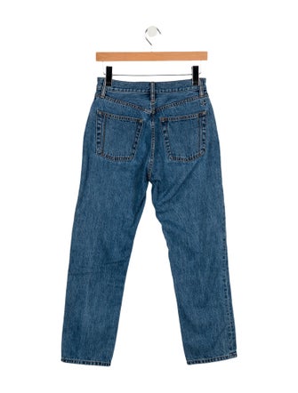 Still Here High-Rise Straight Leg Jeans