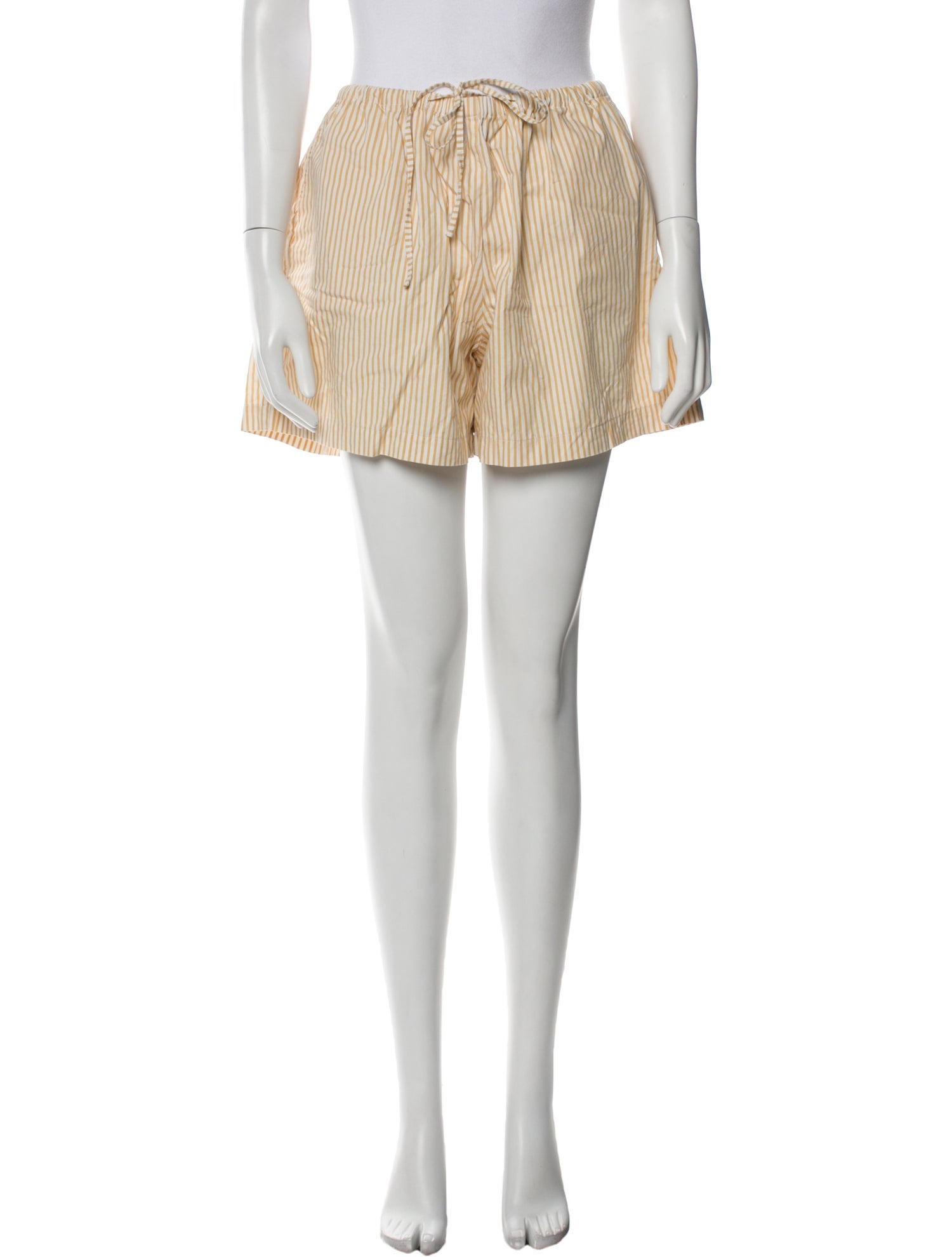 Still Here Striped Mini Shorts