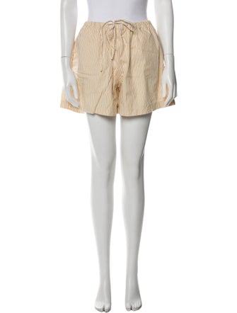 Still Here Striped Mini Shorts