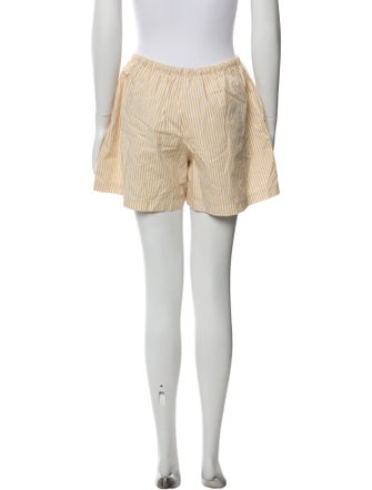 Still Here Striped Mini Shorts