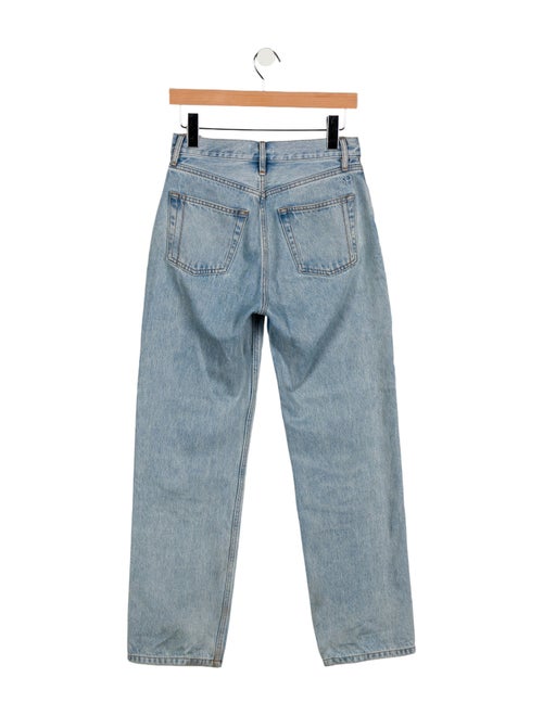 Still Here High-Rise Straight Leg Jeans