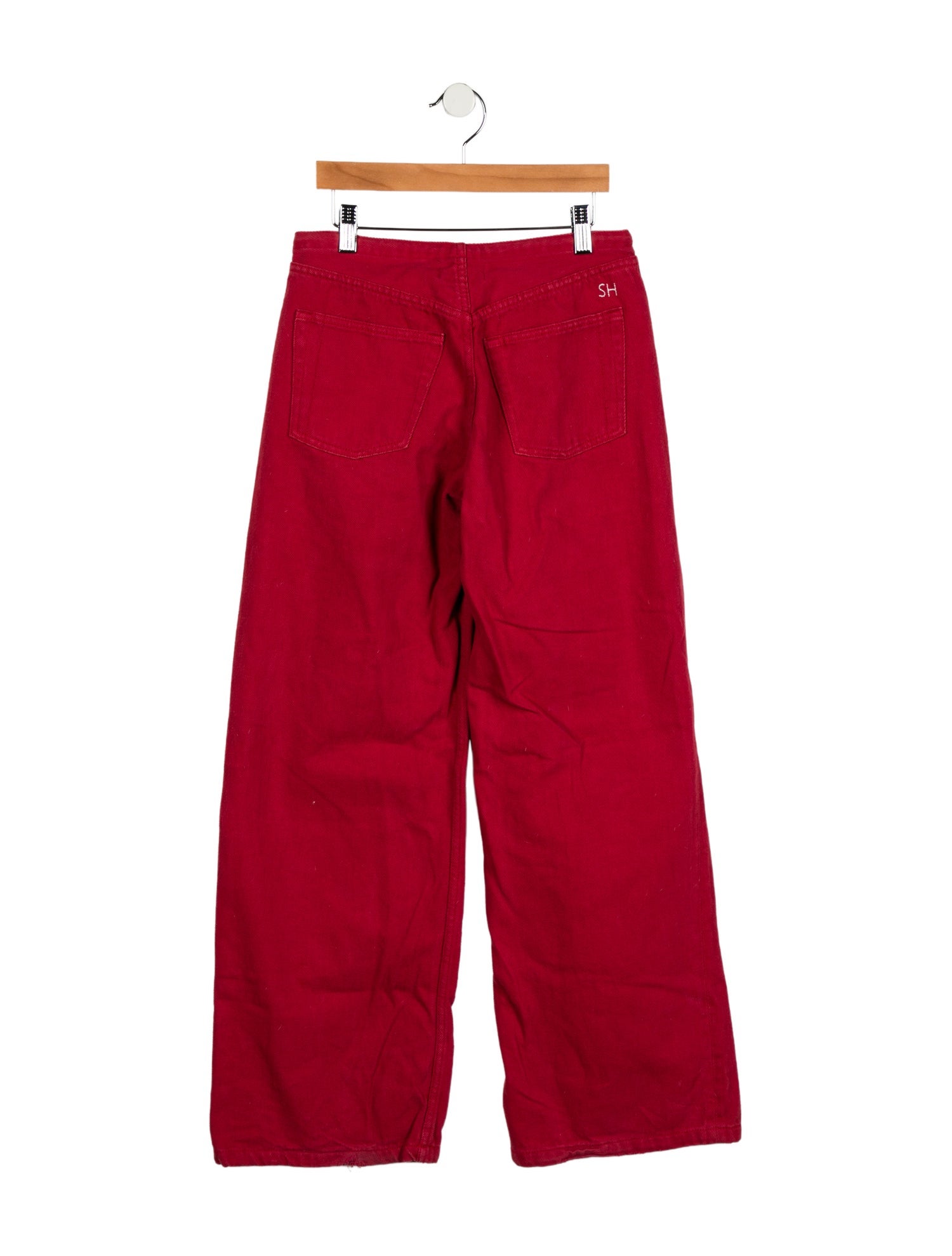 Still Here Mid-Rise Wide Leg Jeans