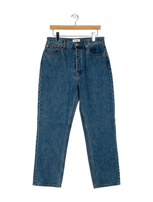 Still Here High-Rise Straight Leg Jeans