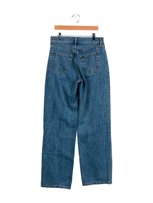 Still Here Mid-Rise Straight Leg Jeans
