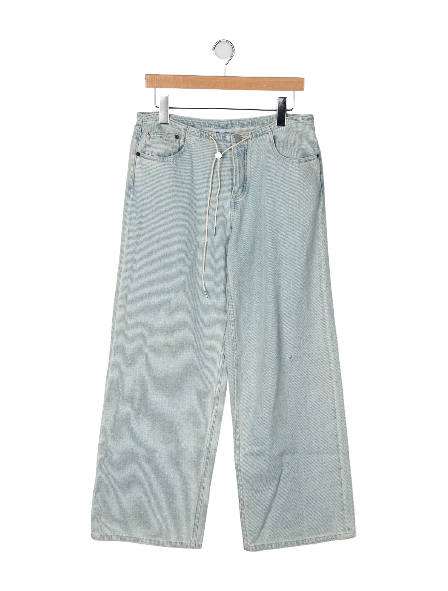 Still Here Mid-Rise Wide Leg Jeans
