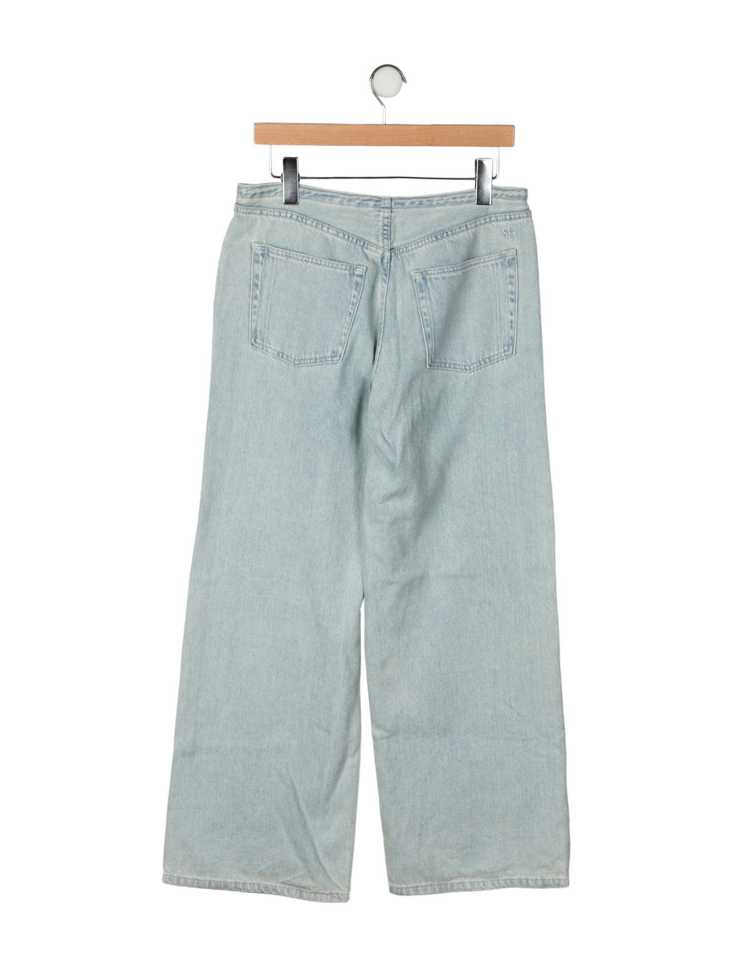 Still Here Mid-Rise Wide Leg Jeans