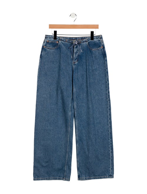 Still Here Mid-Rise Wide Leg Jeans